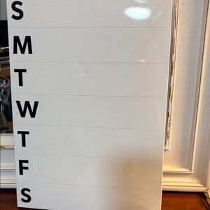 Weekly Planner Whiteboard Calendar